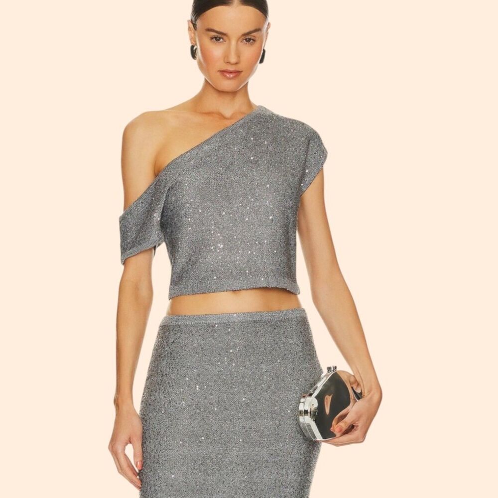 Sovere Gleam Sequin Top